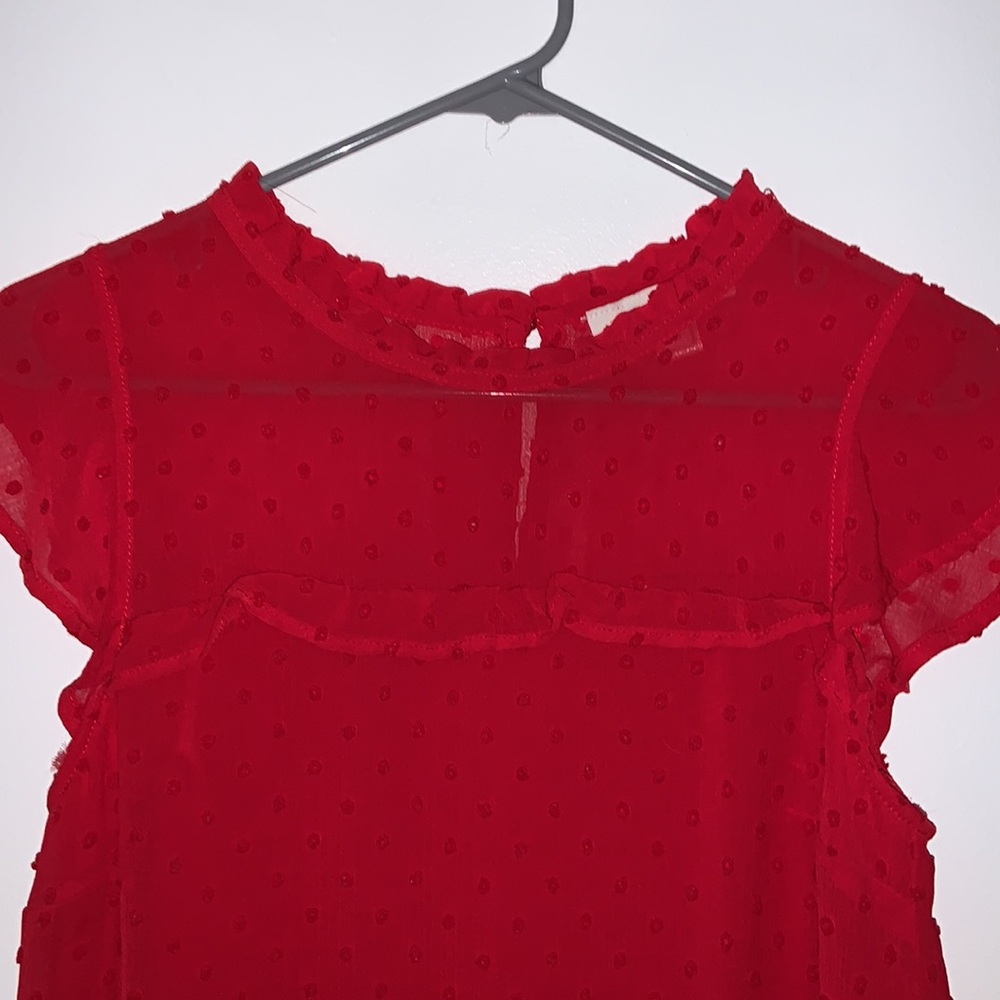 Red Blouse - Picture 2 of 2